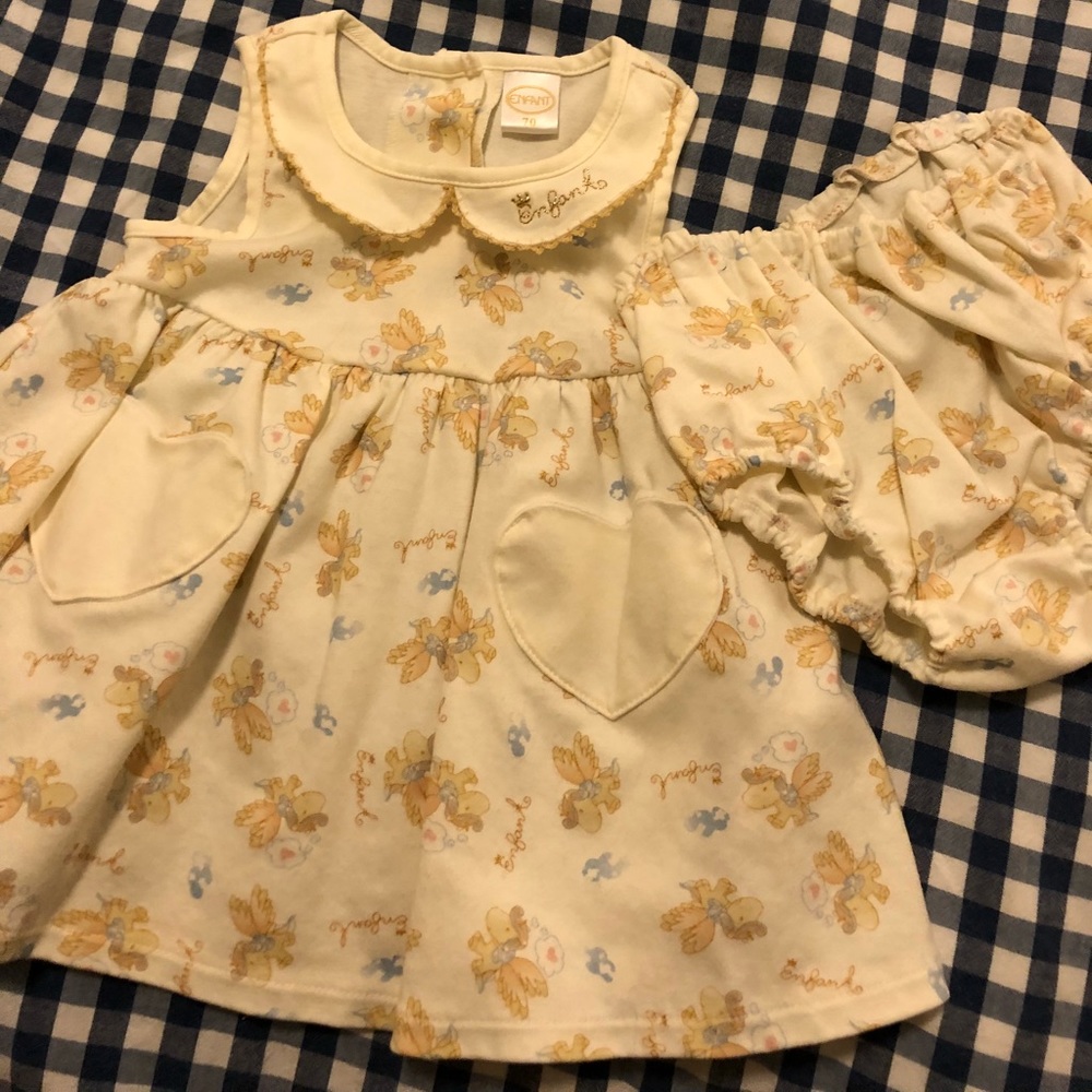 L’Enfant Paris Dress and Bloomers Set